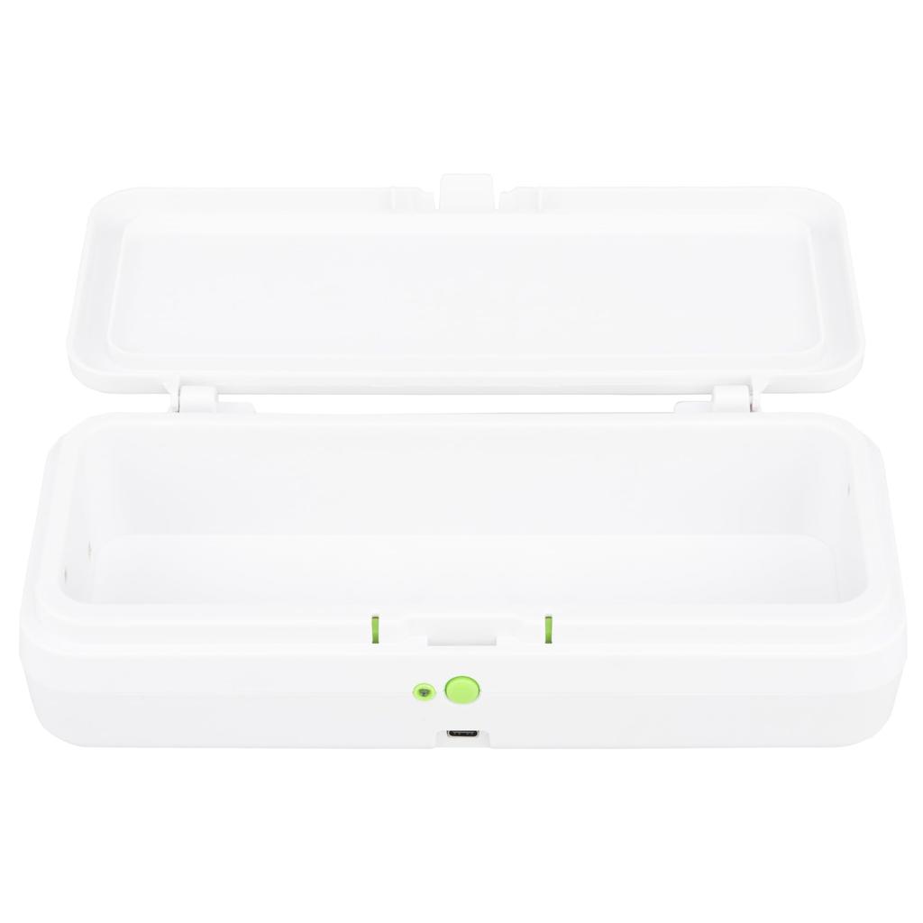 WB Japan UVC Sterilization Box, USB Powered Model: Sterilizes in 10 minutes. Third-party testing of sterilization effectiveness. UVC 265nm