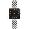 GEDI Simple Square Couple Models Watch Niche Premium Sense of Women's Ultra-thin High Value Quartz Watch Gift for Women and Man