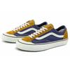 Vans Style 36 Splicing Contrasting Colors Low Tops Casual Skateboarding Shoes Unisex Navy Blue Yellow Vans VN0A5HYRA0S