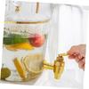Ciieeo Drink Dispenser with Faucet Portable Beverage Container for Parties Juice Dispenser with Lid for Home and Outdoor Events Easy To Use and