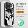 Thriller Cool Tomie Junji Anime Phone Case For iPhone 17 16 15 14 13 12 11 Plus Pro Max  High-end Luxury Magsafe Sheepskin