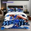 Dallas Mavericks Basketball Spirit Three-piece set(1 * duvet cover + 2 * pillowcase, without core)Christmas birthday gift Bedding set