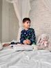Kids’ Winter Pajamas (Boys) – Colorful Print & Cozy Fleece Fabric, Winter, 6076-028-4 HC