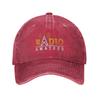 Ham Radio Amateur Loves Washed Baseball Cap Antenna Ham Radio Operator Streetwear Sun Hip Hop Hats Summer Women Unisex Outdoor