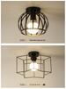 Modern Minimalist Ceiling Light for Foyer, Hallway, Corridor, Balcony, and Bedroom - Wrought Iron Design