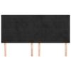 Maison Exclusive - Tête de lit Noir 160x5x118/128 cm Velours