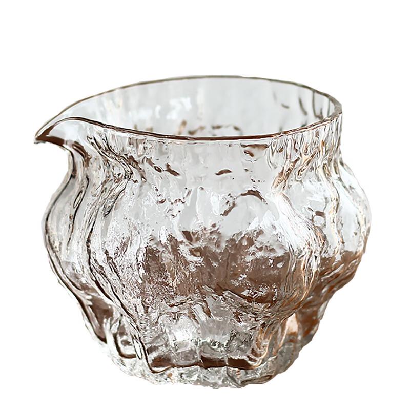 Hammered Glass Tea Fairness Cup Set