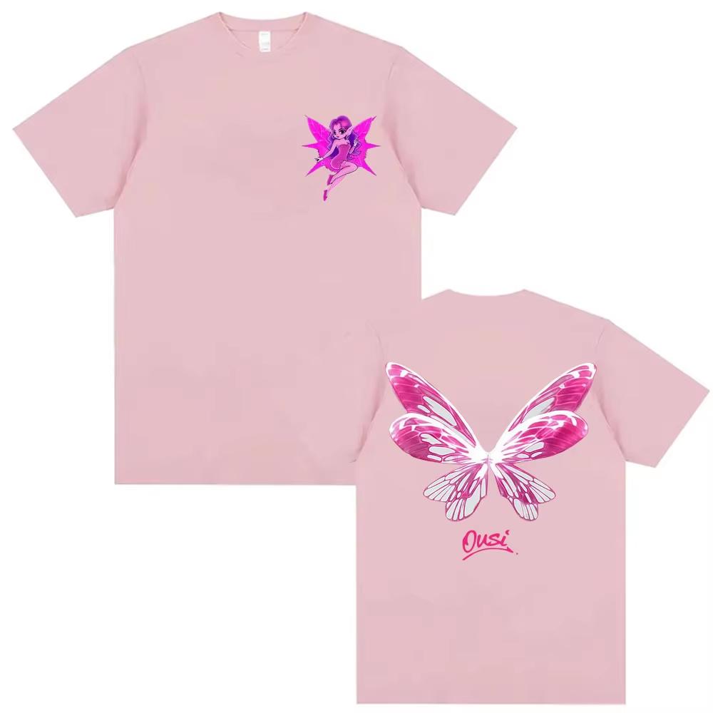 Omar Courtz Por Si Unisexana No Estoy Album Butterfly Graphic T Shirts Unisex Women Harajuku Aesthetic Casual Top Streetwear