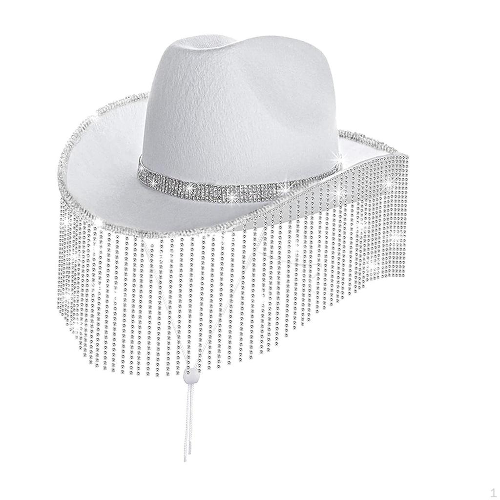 Cowboyhut Herren Cowgirl Bequemes Kostümzubehör Sonnenhut Outdoor für Cosplay Partys