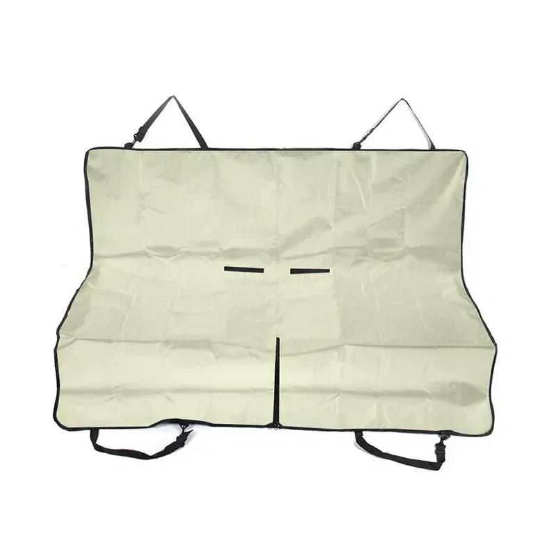 Dog Car Seat Cover Waterproof Pet Carrier Backseat Cushion Mat for Dogs Folding Cat Hammock Trunk Rear Back Seat