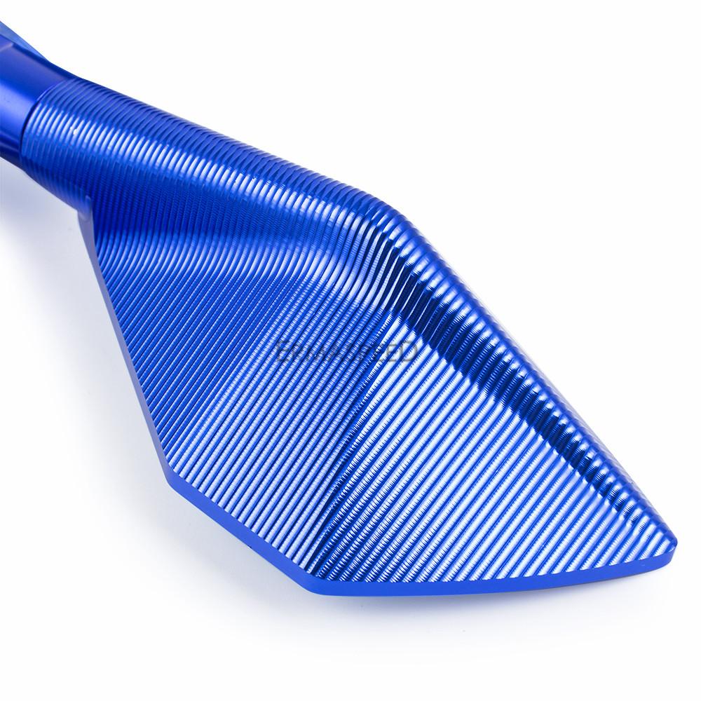 Universal Motorcycle Rear View Mirrors CNC Aluminum Handlebar Side Mirrors For MT07 MT09 MT10 MSX125 CB1000R Moto