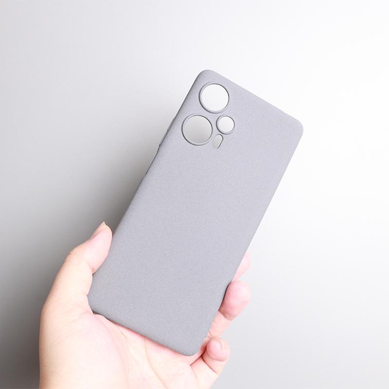 Custodia Ultra Sottile in Silicone Effetto Arenaria per Xiaomi POCO M6 X6 X5 F5 X4 M4 PRO /C65 X6 C61 Copertura Protettiva in TPU Skin Morbida Opaca Smerigliata