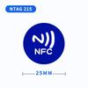 NFC Anti-Metall Chip Tag 215 | Magnetischer & Fälschungssicherer NFC-Aufkleber | Personalisierte Musikwand