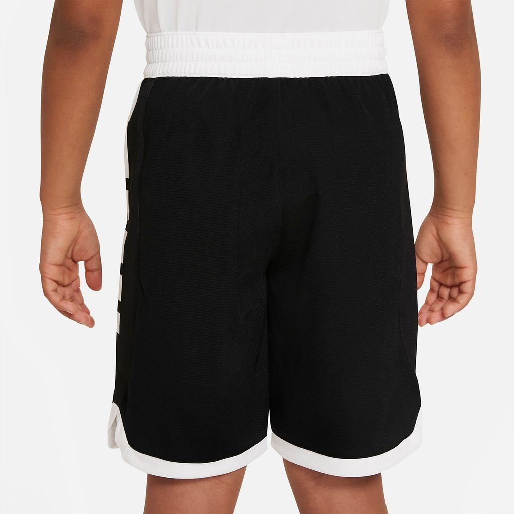 Nike Kids Solid Color Logo Shorts Kids Bottoms Black DB5543-010