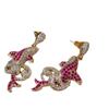 Dolphin Zircon Micro-Pavé Vintage Earrings: Luxurious & Retro High-End Jewelry for Women