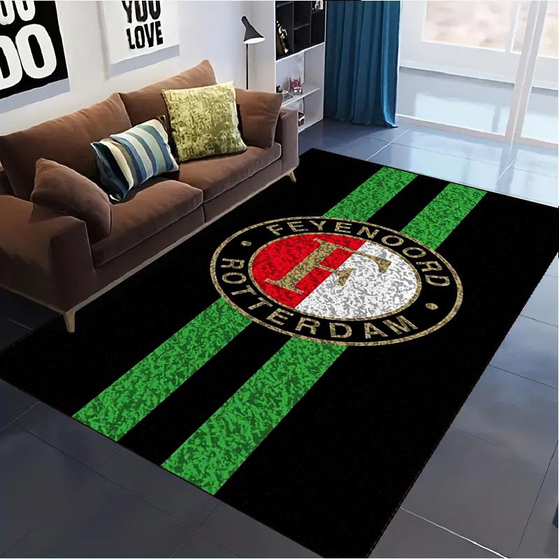 Feyenoord Carpet Rug for Living Room Bedroom Home Sofa Decoration,Kids play Non-slip Floor Mat