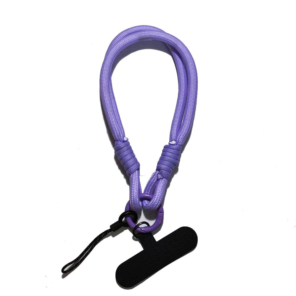 Creative Phone Lanyard Cute Woven Wrist Strap Multifunctional Security Wristband Earphone Anti-lost Short Rope Portable Keychain
