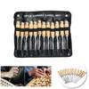 12 Teile/satz Manuelle Holz Carving Hand Meißel Werkzeug Set Schreiner Holz Carving Meißel DIY