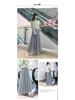 Korean High-Waist Mid-Length Tulle A-Line Skirt - Spring/Summer Pleated Mesh Design