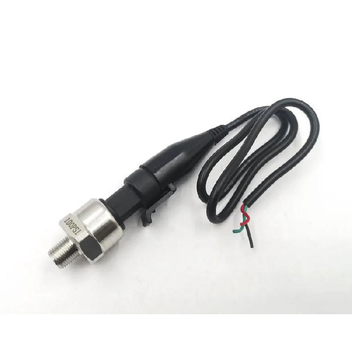 Pressure Sensor Transducer Transmitter for Water Oil Fuel Gas Air 1/8NPT DC 5V Ceramic Sensor Stainless Steel 5-300psi Optional
