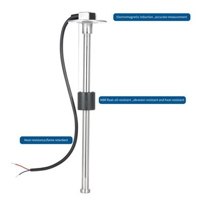 Marine-Kraftstoff-Sendeeinheit, Boots-Kraftstofftank-Sender, Kraftstoff-Wasserstandssensor, Edelstahl-Kraftstoff-Sender