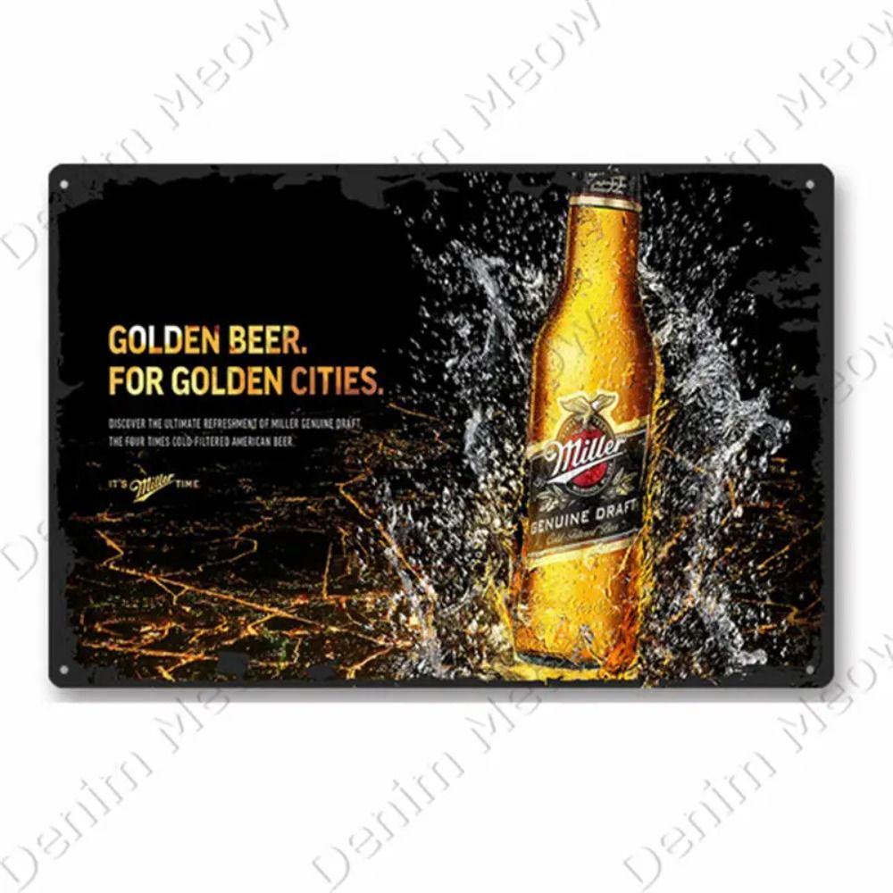 Beer Varieties Poster 20x30cm, Brewery Wall Art Chart