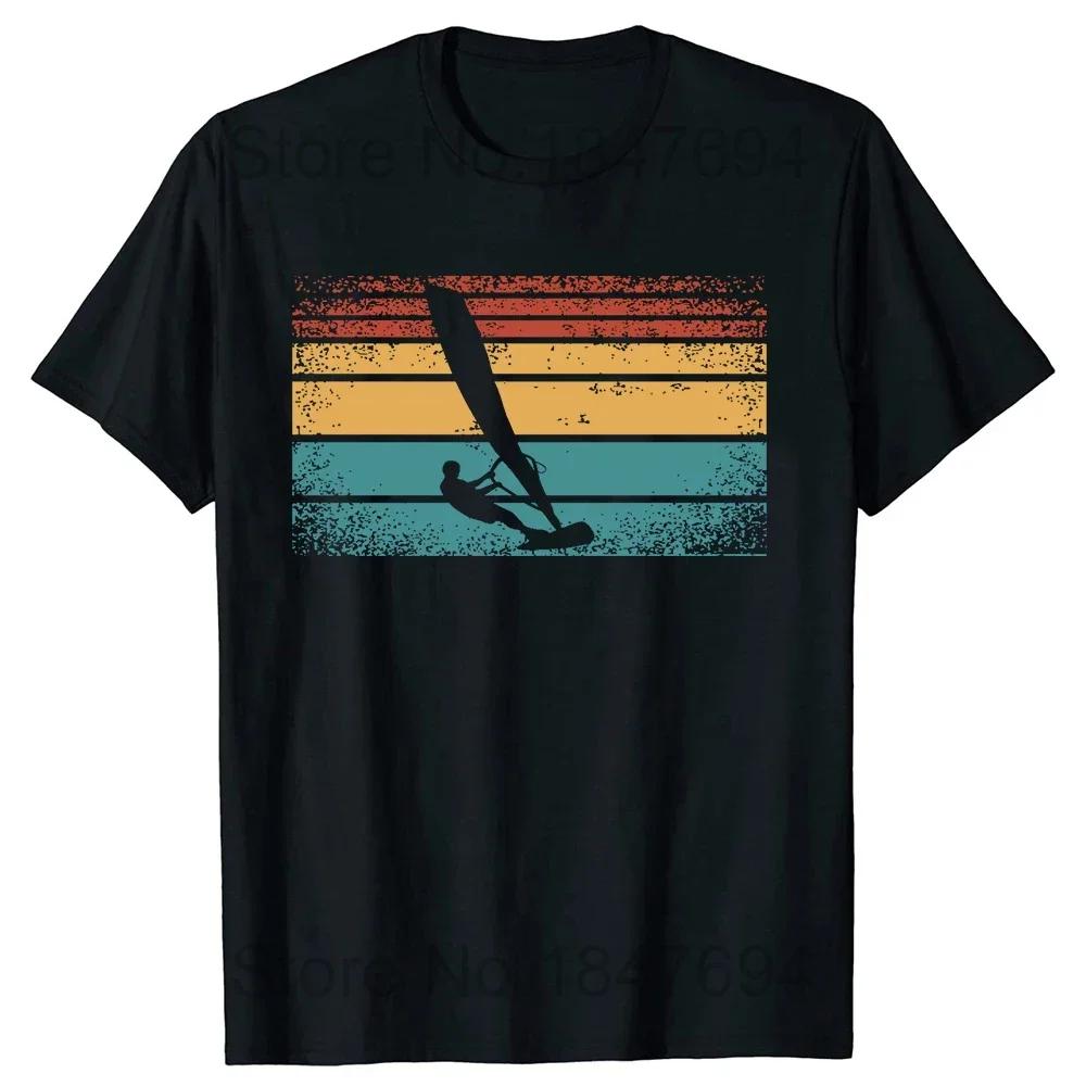 

Никогда не недооценивайте старика в футболке с изображением виндсерфинга Футболка Born To Kite Футболка Windsurfing Gifts Футболка Kitesurfer 4XL