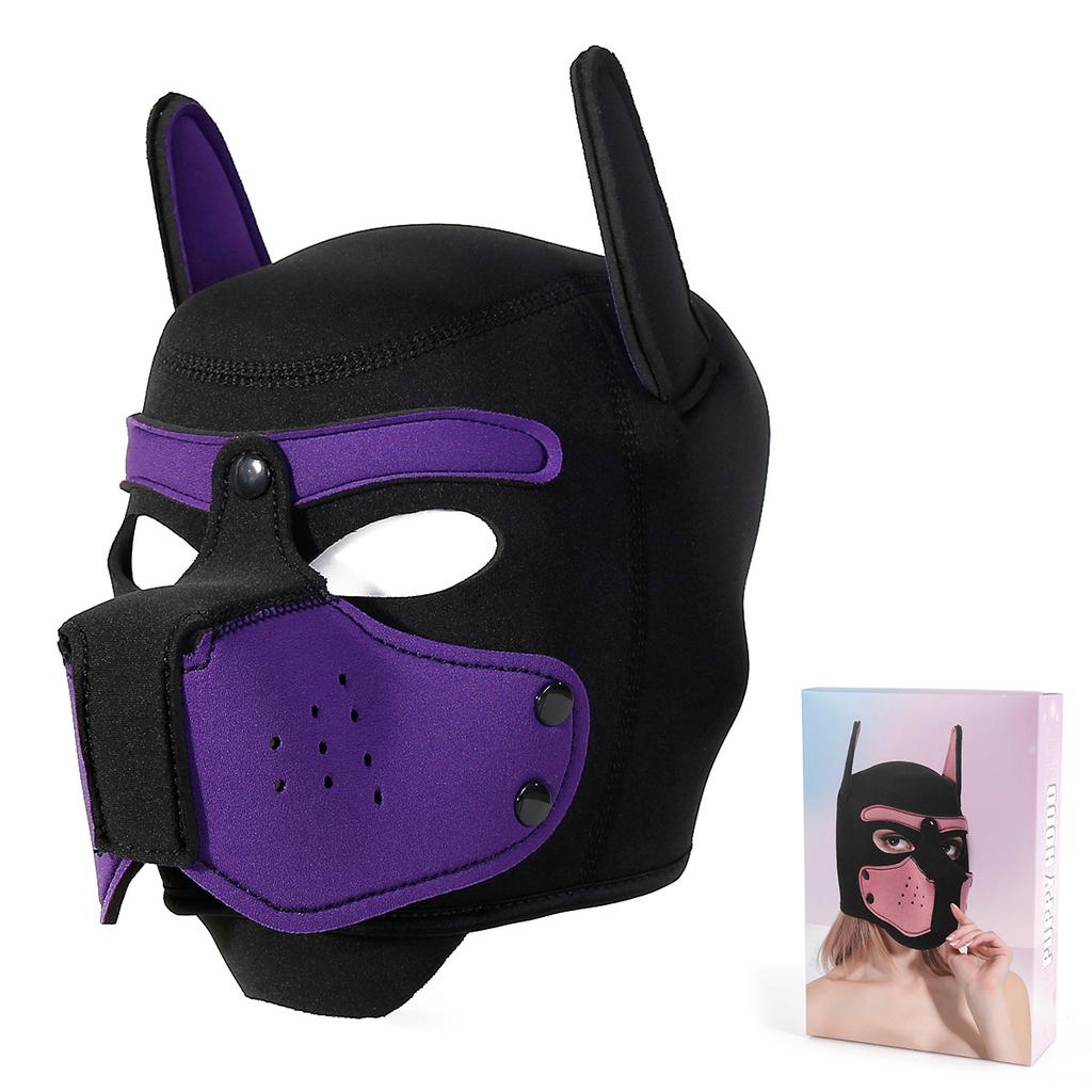 Husky Dog Headgear Nightclub Stage Performance Dress Up Cosplay Face Mask FAI