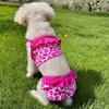 Pet Dog Apparel: Camisole Lace Printed Dress for Daily Wear & Outdoor Photoshoots;Cute Small Dog Outdoor Going-Out Dresses - Summer Outfit