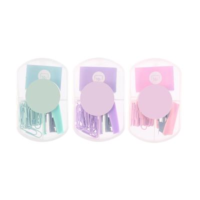 Mini Stapler Effort Saving Portable Small Cute Stapler with Staple and Paper Clip for Office School