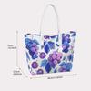 Grape Print Tote Bag Stylish Casual Large Capacity Daily Shoulder Purse for Women Lightweight Cute Handbag for Shopping Travel