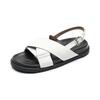 Weiwei girl 6920-2 sandals women's outer wear summer fashion beach shoes French fairy style flat Roman shoes