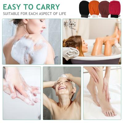 Bad Dusche Körper Massagehandschuh Waschlappen Peeling