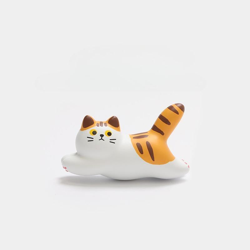 Cute Cat Refrigerator Magnets Sticker Creative Resin Cartoon 3D Cat Fridge Sticker Fridge Magnets Home Kitchen Decoration Gifts