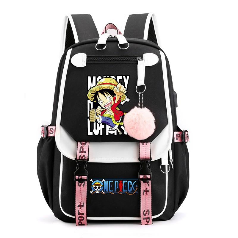 Japonské anime One Piece velkokapacitní ležérní batoh 7534