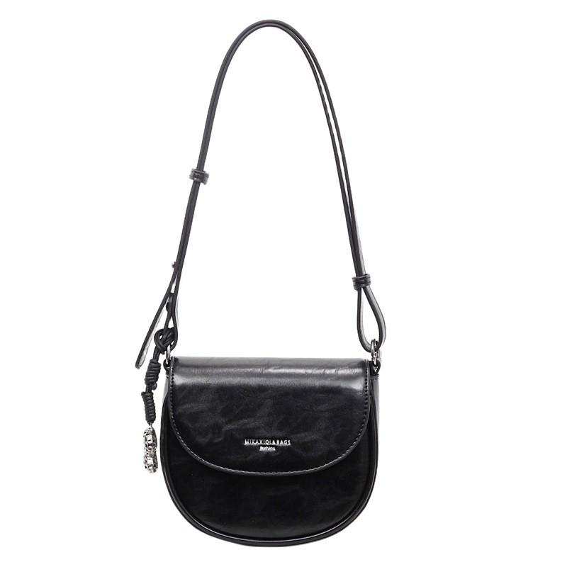 IELGY Ladies Saddle Bag All-Match Fashion One-Shoulder Messenger Bag