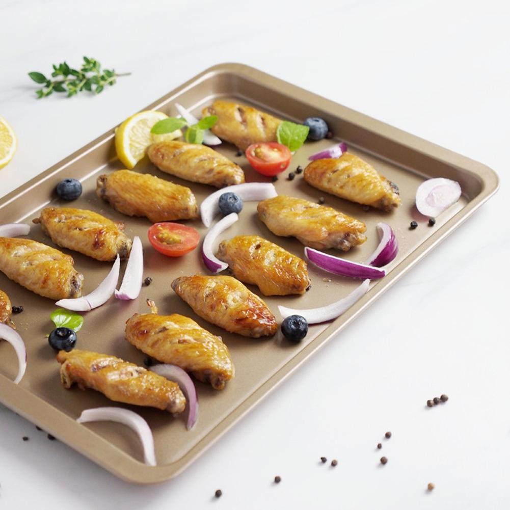 Scratch Resistant NonStick Baking Tray for Bread Cake and Cookies 14 Inch