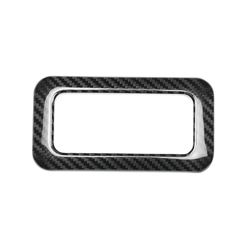 ES Carbon Real Carbon Fiber Reading Lamp Outer Frame Carbon Fiber Interior Accessories for Fiat 500 Abarth 595 695