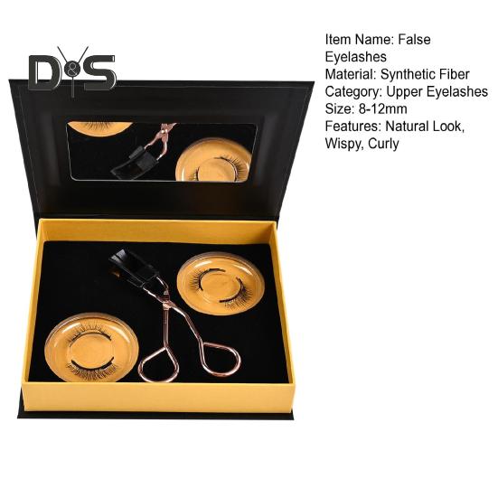 1 комплект магнитных накладных ресниц с аппликатором для ресниц — фото 10