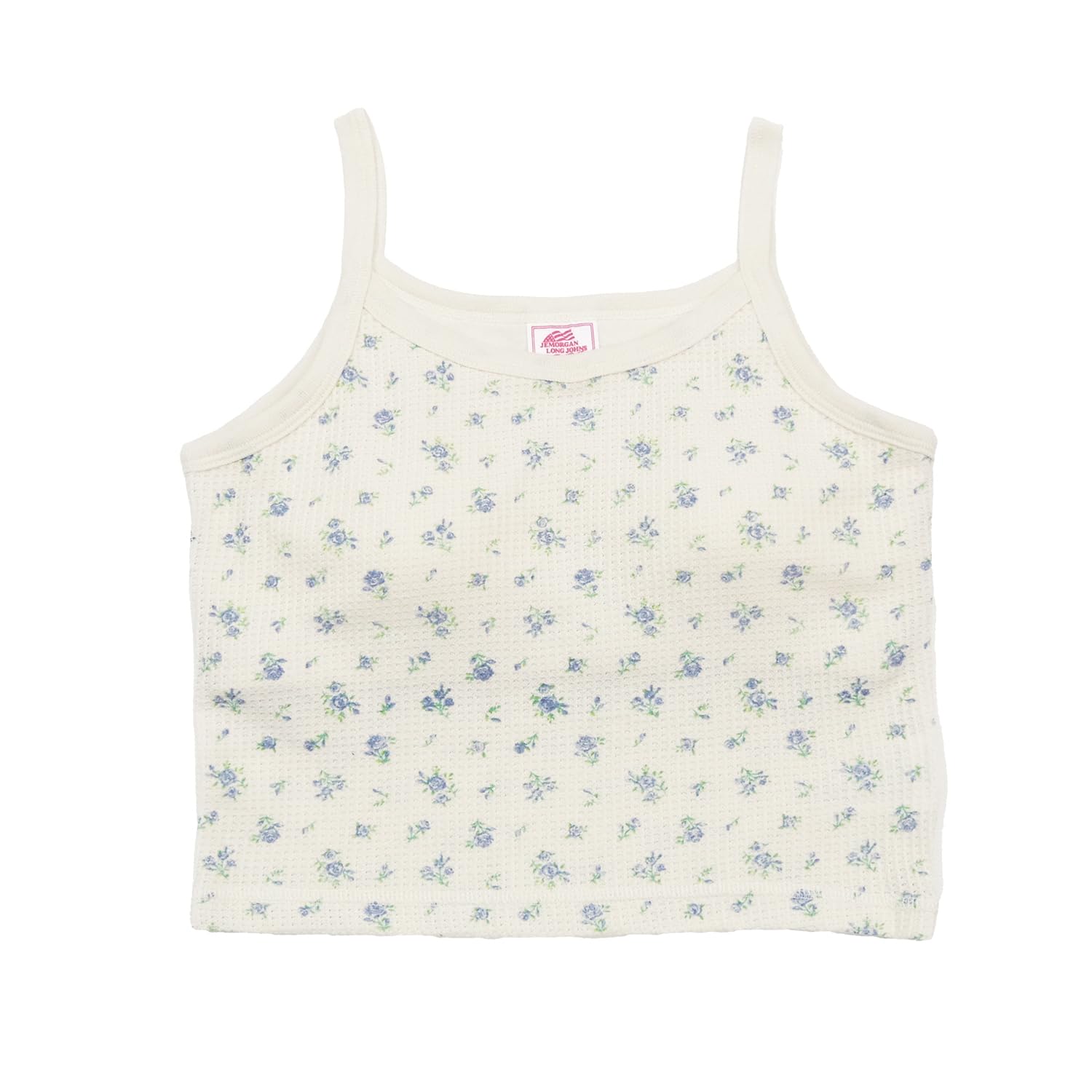 

Morgan Waffle Floral Cropped Camisole in Sax J.E. Women s (Pack)