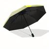 Disney Tinkerbell, Tinker Bell Automatic Open/Close Umbrella - Cute Umbrella with Cute Design, Portable 3-Fold Compact Umbrella for Men & Wo