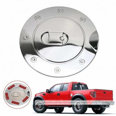 Exterior Filler Fuel Door Tank Gas Cap Cover Trim For Ford F150 2004-2008 Chrome
