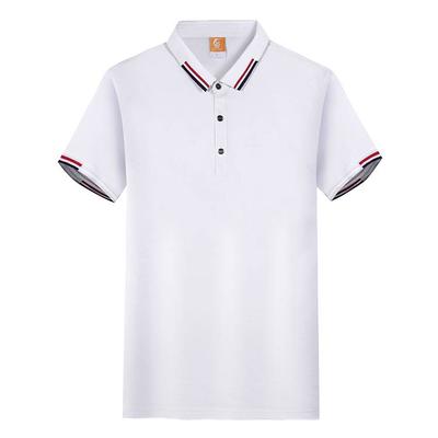 SGBL/TS 668  Fashionable Three-color Collar Cupro Cotton POLO
