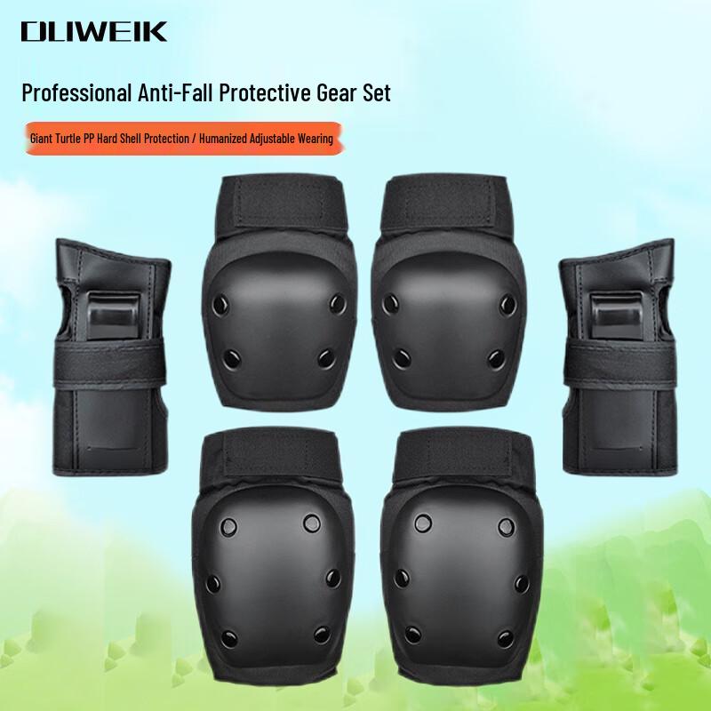 Duweike Professional Skate Protective Gear 6-Piece Set