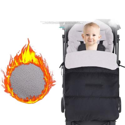 Universal Baby Stroller Warm Foot Cover Infant Windproof Windshield Winter Children's Cotton Toes Buggy Seat Cushion