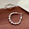 Fashion Circle Earrings Female Niche Light Luxury Simple Temperament Senior Sense Earrings Trendy Gift Elegant Lady's Accessories Classic Jewelry