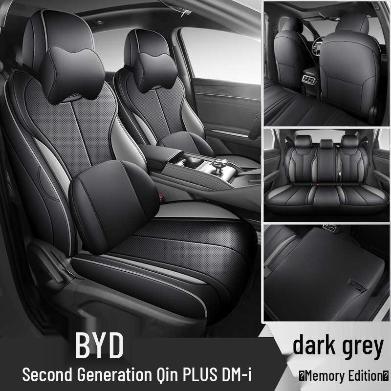 Seat Covers for BYD Qin Plus DM-i (25 pcs), All-Season, Full Coverage for Intelligent Driving Model