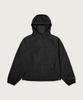 Women'S Small C-Logo Hooded Windbreaker Black