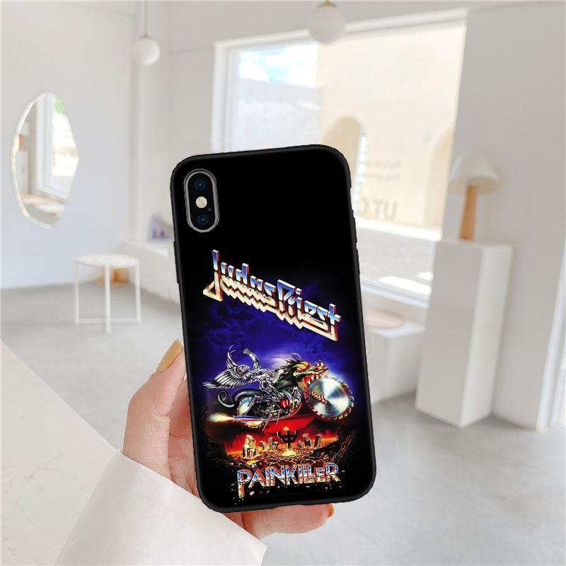 CJ69 J-Judas P-Priest Soft Shell Phone Case for Redmi Note 10 11 12 Pro Max 10S 10C 10T 11A 11S 12S 12C