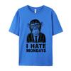 Graphic Unisexs Tshirts Oneck Short Sleeve 100 Cotton I Hate Mondays Tshirt Tops Tees Birthday Teeshirts